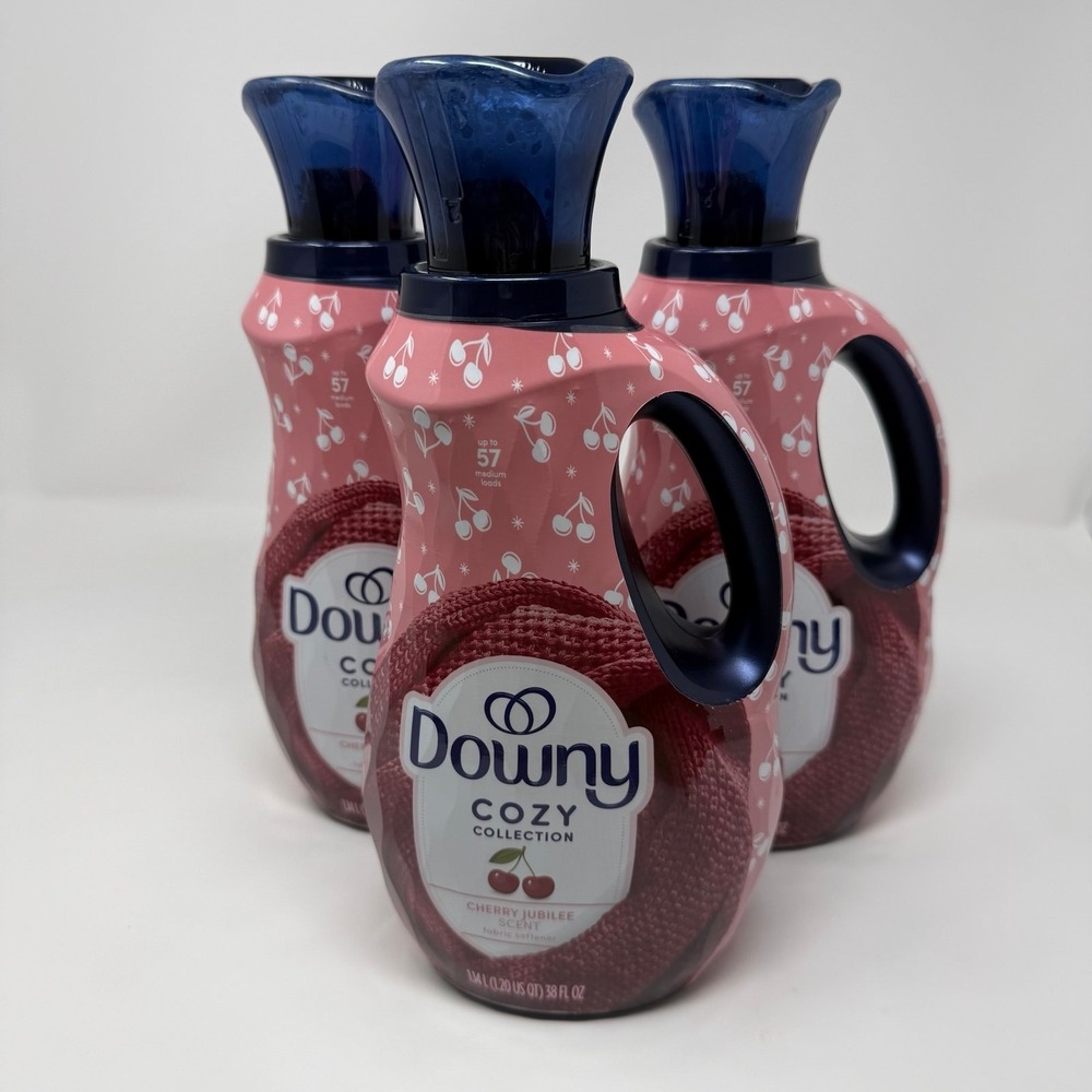 Downy Cozy Collection Cherry Jubilee Fabric Softener 3 pack‎